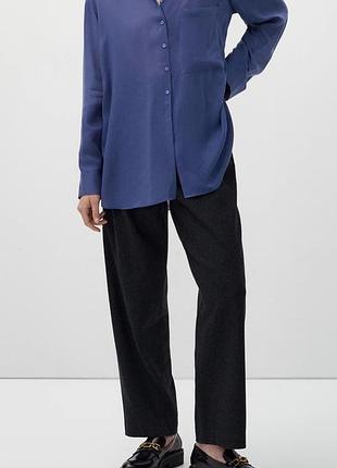 Легкая рубашка из лиоцелла massimo dutti