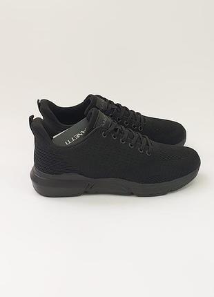 Черные кросовки lanetti 41 26.5 см 7 uk