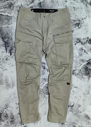 G-star raw 3301 cargo тактичні трекінгові карго штани джи стар рав