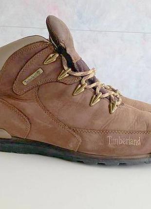 Timberland мужские сапоги осень зимняя кожа коричневые 43 размер