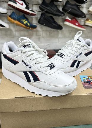 Жіночі кросівки reebok rewind run класичні повсякденні оригінал шкіряні білі спортивні для бігу тренувань залу фітнесу легкі перфарація бу 38.5-39 р