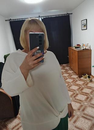 Блузка батал блуза кофта жіноча великого розміру