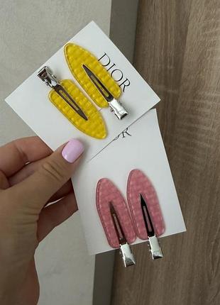 Заколки dior