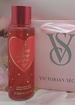 Парфумований міст для тіла та волосся lovely berry rose victoria's secret.
оригінал із сша