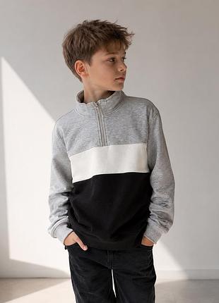 Світшот h&m 146/152 (10–12 років) утеплений, органічна бавовна