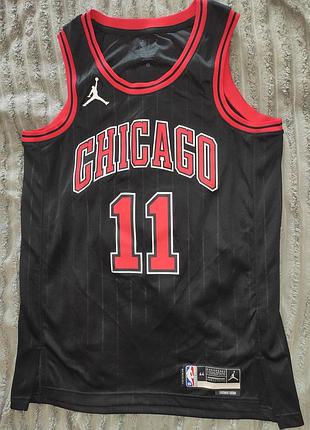 Новая сток оригинал баскетбол мужская майка air jordan dri-fit nba swingman chicago bulls statement edition. demar derozan.м