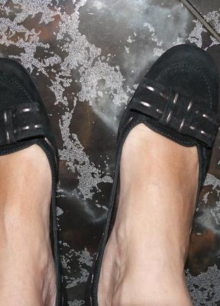 Туфли замшевые, брендовые, размер 38,испания3 фото