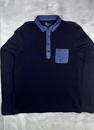 Поло лонгслів fred perry