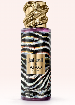 Парфумований міст для тіла та волосся just cavalli x kiko milano rebelicious fragrance mist 250 мл (000114)