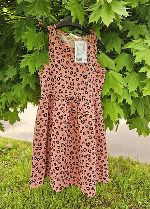 Платье для девочки 110-116см, 122-128см, h&amp;m, 4-6роков, 6-8роков, стильное платье для девочки, хлопок, сарафан детский