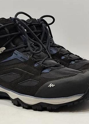 Високоякісні черевики quechua mh100 waterproof р.38 24,5-25см ідеал