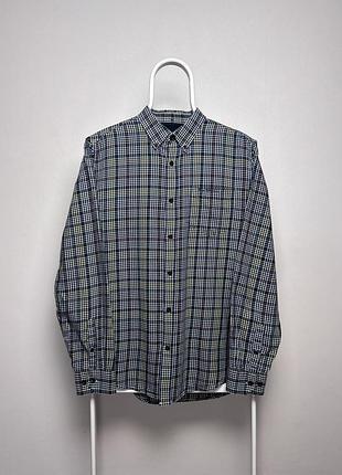 Ben sherman сорочка із довгим рукавом у клітинку рубашка