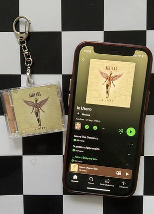 Nfc брелок сд диск nirvana in utero
