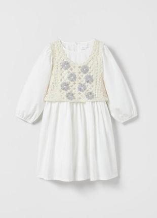 Красива сукня від zara на 8років