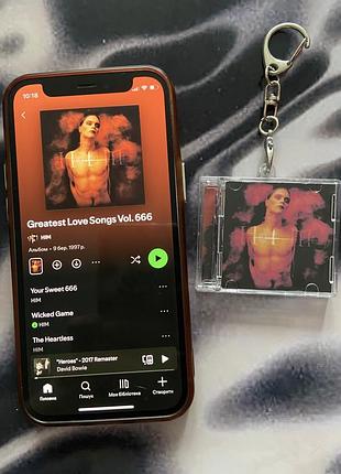 Nfc брелок сд диск him greatest love song vol. 666
