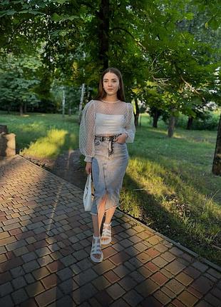 Спідниця джинсова