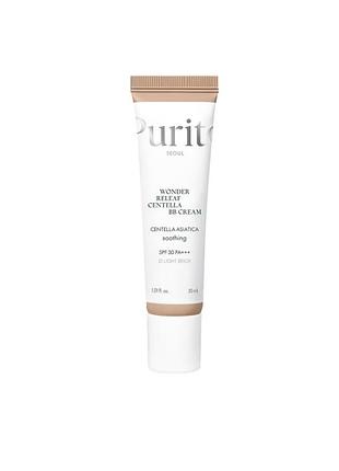 Вв-крем для обличчя purito seoul wonder releaf centella bb cream, spf 30 pa+++, 21 light beige, 30 мл