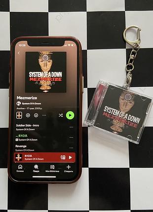 Nfc брелок сд диск system of a down mezmerize