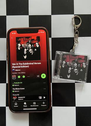 Nfc брелок сд диск slipknot vol.3 the sublinimal verses