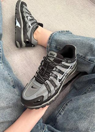 Nike p-6000 grey black 3