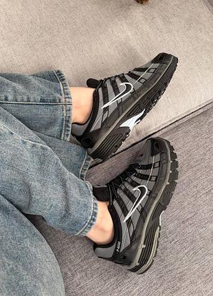 Nike p-6000 grey black 10