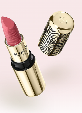 Помада kiko milano x just cavalli wild-kisser lipstick spf 30 — 02 desert tribe (000277-02)