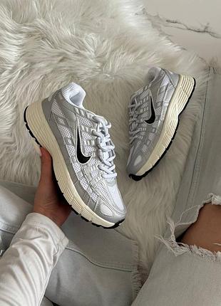 Nike p-6000 silver beige v2