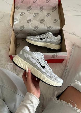 Nike p-6000 silver beige v2 6