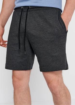 🏷️ мужские трикотажные шорты h&amp;m mid length regular fit размер м. новые