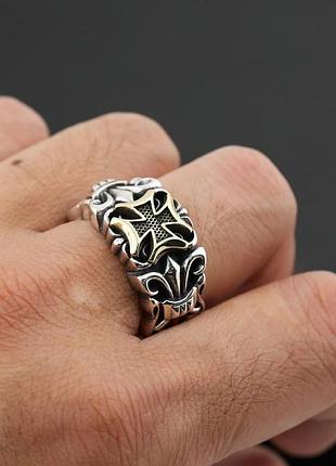Кольцо кольцо cross ring мужское оберегает мальтийский украшение подарка