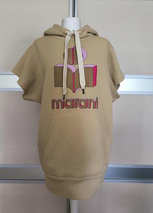 Худи с коротким рукавом isabel marant