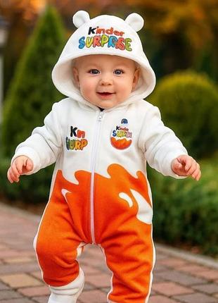 Теплый комбинезон edol baby 6-9 месяцев