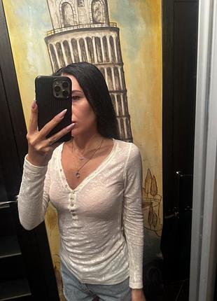Базовий лонгслів tommy hilfiger 🌸