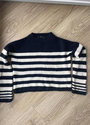 Кашеміровий светр у смужку 360 cashmere