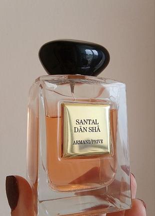 Духи giorgio armani prive santal dan sha. оригинал.франция
