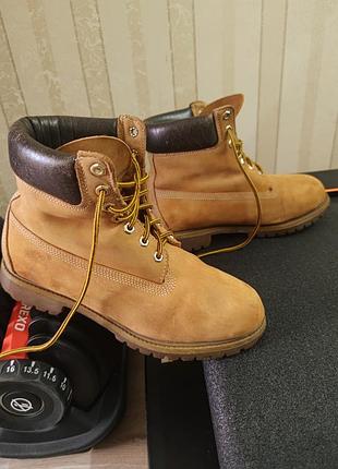 Timberland 6-inch premium waterproof boots wheat 10061 оригинал us 9, б/в