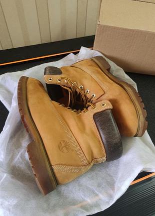 Timberland 6-inch premium waterproof boots wheat 10061 оригинал us 9, б/в