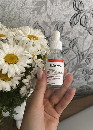 J'sderma acnetrix control ac serum ( трошки більше половини у банці)