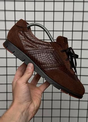 Жіночі замшеві туфлі / кросівки aerosoles brown suede & leather