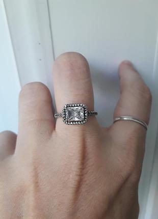 Pandora 925 серебро серебряное кольцо колечко