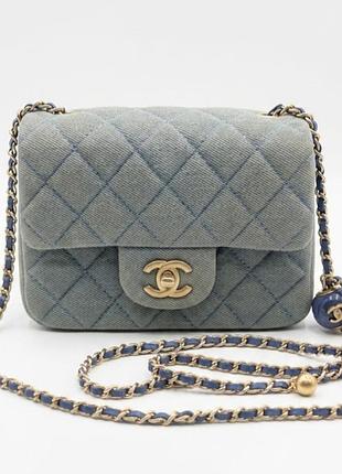 Джинсова сумка chanel