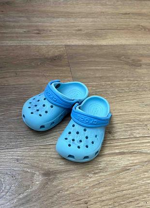 Crocs c6, уст.14,5см крокси для хлопчика босоніжки літні сабо