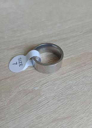 Кільце суцільне посрібнене жіноче midi ring прикраса подарунок