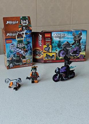 Конструктори дитячі ninja, decool, 2 шт.