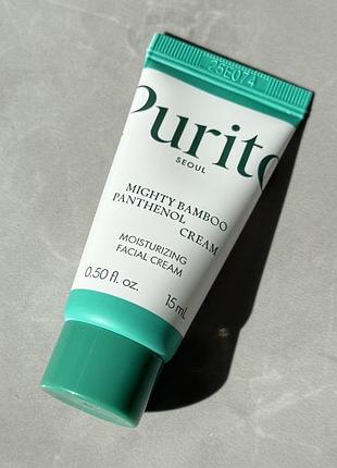 Purito mighty bamboo panthenol cream 15 ml