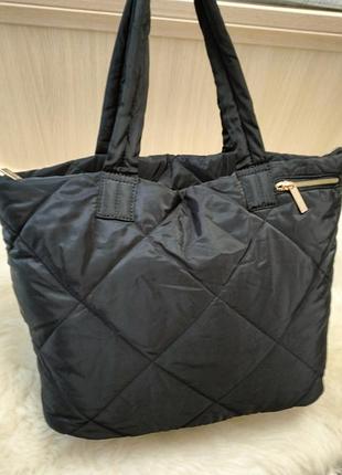 Об'ємна стьобана сумка accessorize