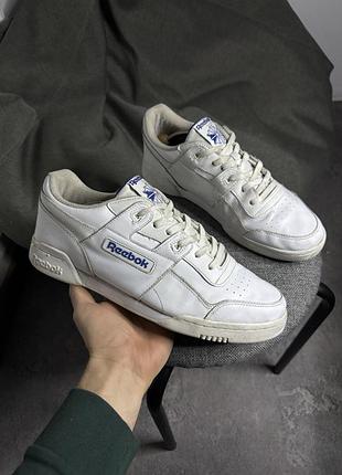 Кросівки reebok vintage 46 30.5 кроссовки рібок шкіряні