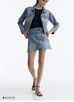 Нова джинсова спідниця h&m, s(36)