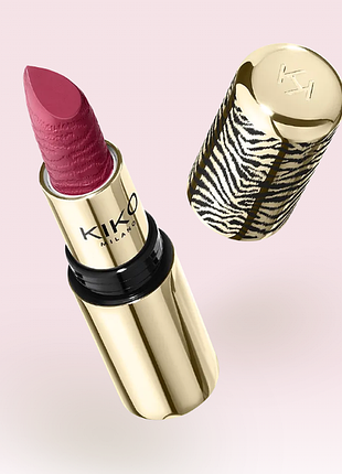 Помада kiko milano x just cavalli wild-kisser lipstick spf 30 — 06 stay wild (000277-06)