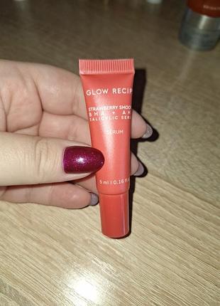 Glow recipe strawberry smoothie bha+aha salicylic serum,5ml